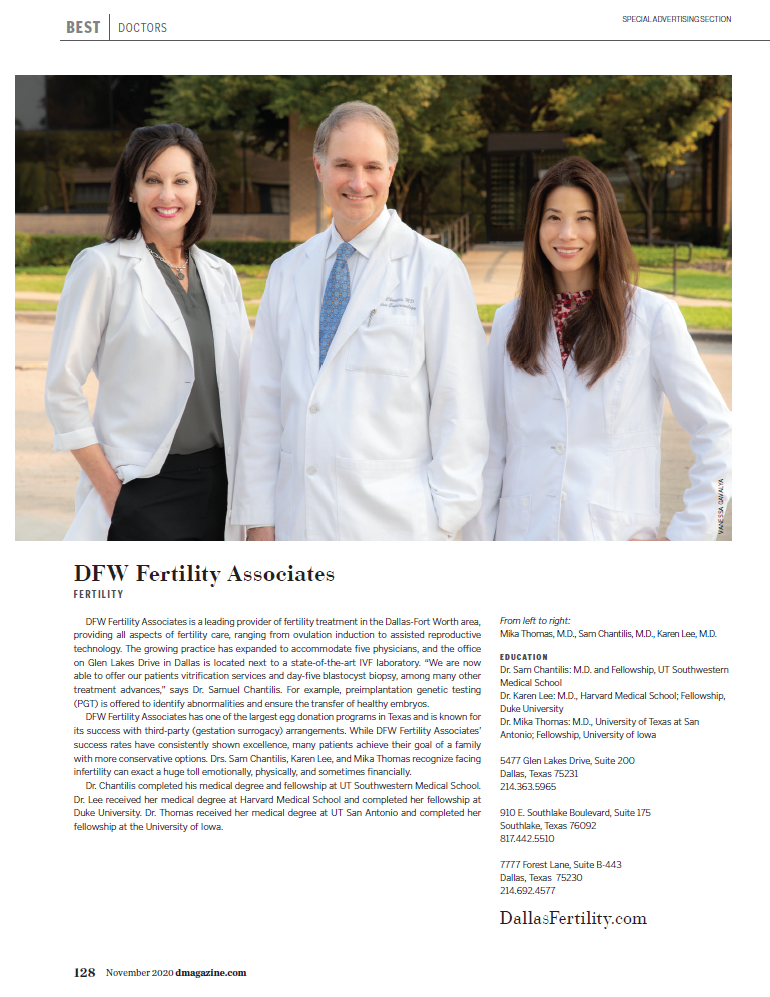 Mika Thomas, M.D. Infertility Dallas D Magazine Mika Thomas, M.D. Infertility Dallas D Magazine